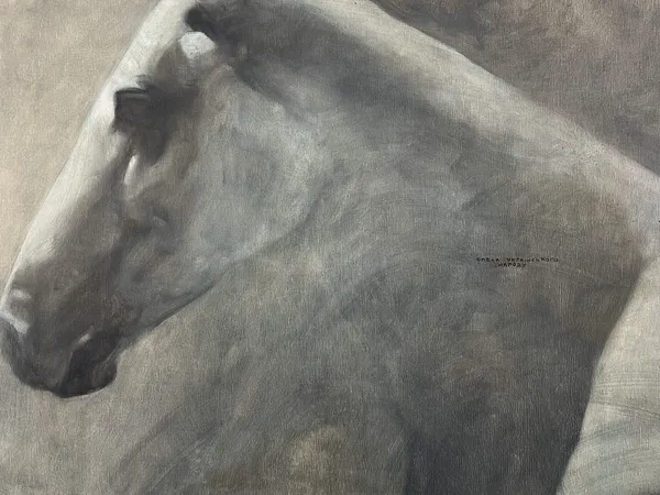 Image of “ Mistletoe” by ANNA VERIKI, size: 120x90 cm , made of Oil on canvas , Painting medium, from Kyiv , priced at €2500 Photo 5 of 7.