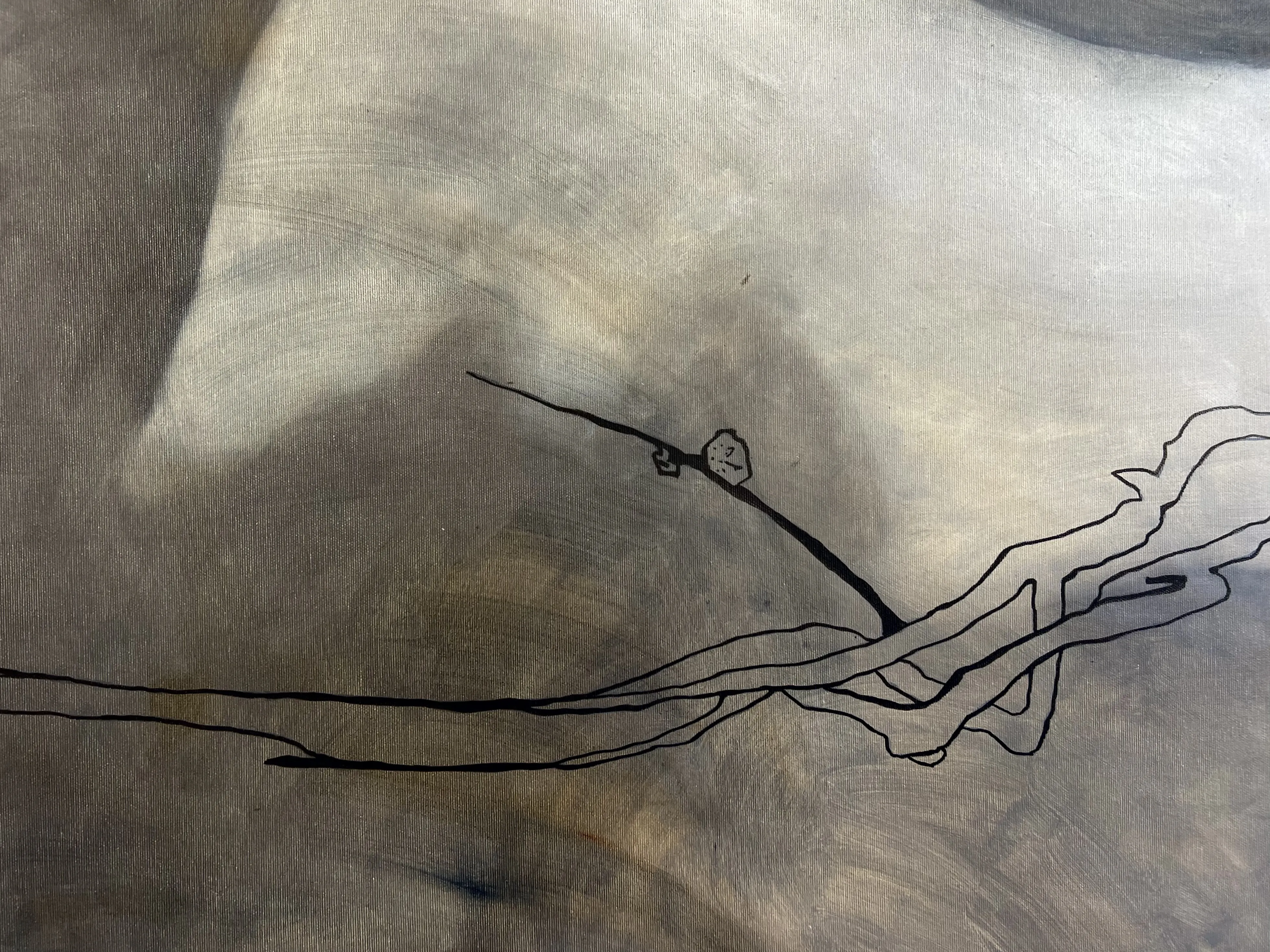 Image of “ Mistletoe” by ANNA VERIKI, size: 120x90 cm , made of Oil on canvas , Painting medium, from Kyiv , priced at €2500 Photo 4 of 7.