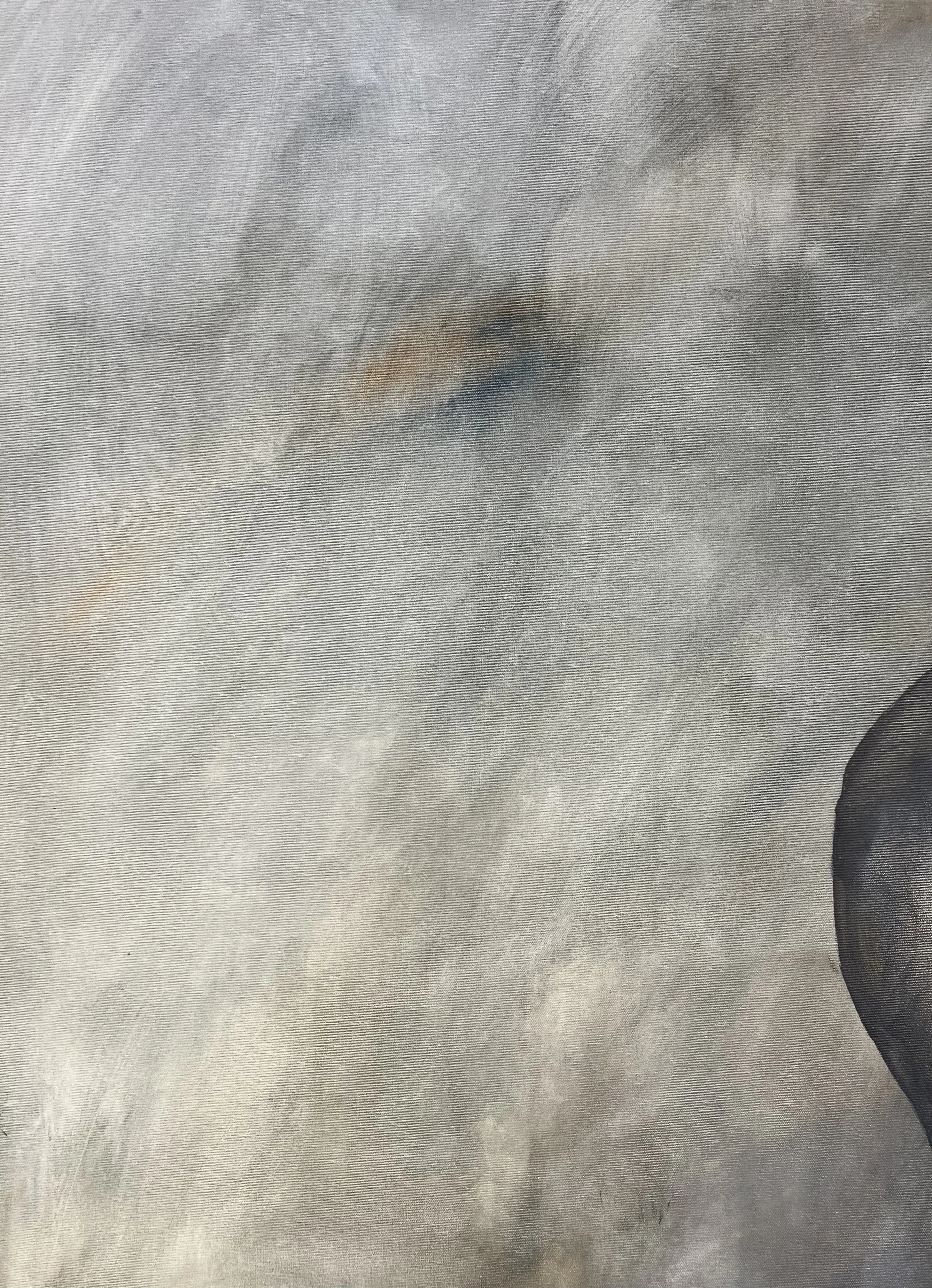 Image of “Girl with the Peach” by ANNA VERIKI, size: 175x205 cm, made of Oil on canvas , Painting medium, from Kyiv , priced at €4300 Photo 6 of 7.