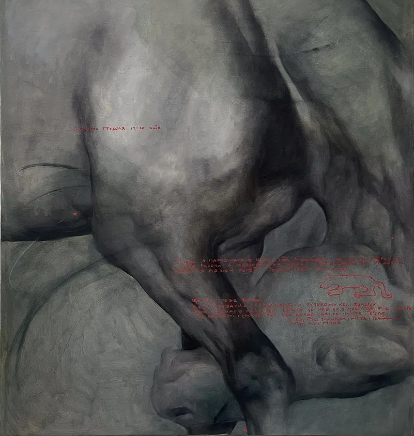 Image of Horse by the sea by ANNA VERIKI, size: 100/95cm, made of Oil on painting , Painting medium, from Kyiv, part of the Series 1 series, priced at $2000