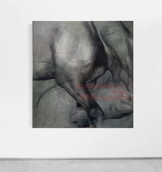 Зображення "Untitled" від АННА ВЕРІКІ, розмір: 100/95cm, медіум: Малюнок, серія: Серія 1, ціна: $2200 Фото 2 з 5.