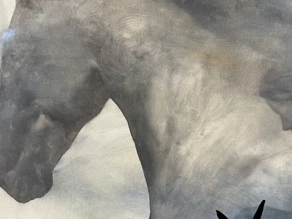 Image of “Nebula”  by ANNA VERIKI, size: 95x125 cm, made of Oil on canvas , Painting medium, from Kyiv, priced at €2100 Photo 5 of 5.