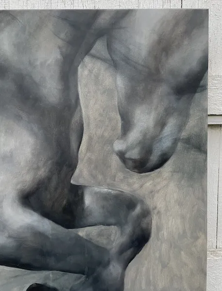 Зображення "Untitled" від АННА ВЕРІКІ, розмір: 100x100 cm, медіум: Малюнок, серія: Серія 1, ціна: €2200 Фото 4 з 6.