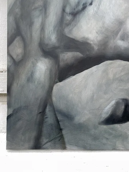 Зображення "Untitled" від АННА ВЕРІКІ, розмір: 100x100 cm, медіум: Малюнок, серія: Серія 1, ціна: €2200 Фото 5 з 6.