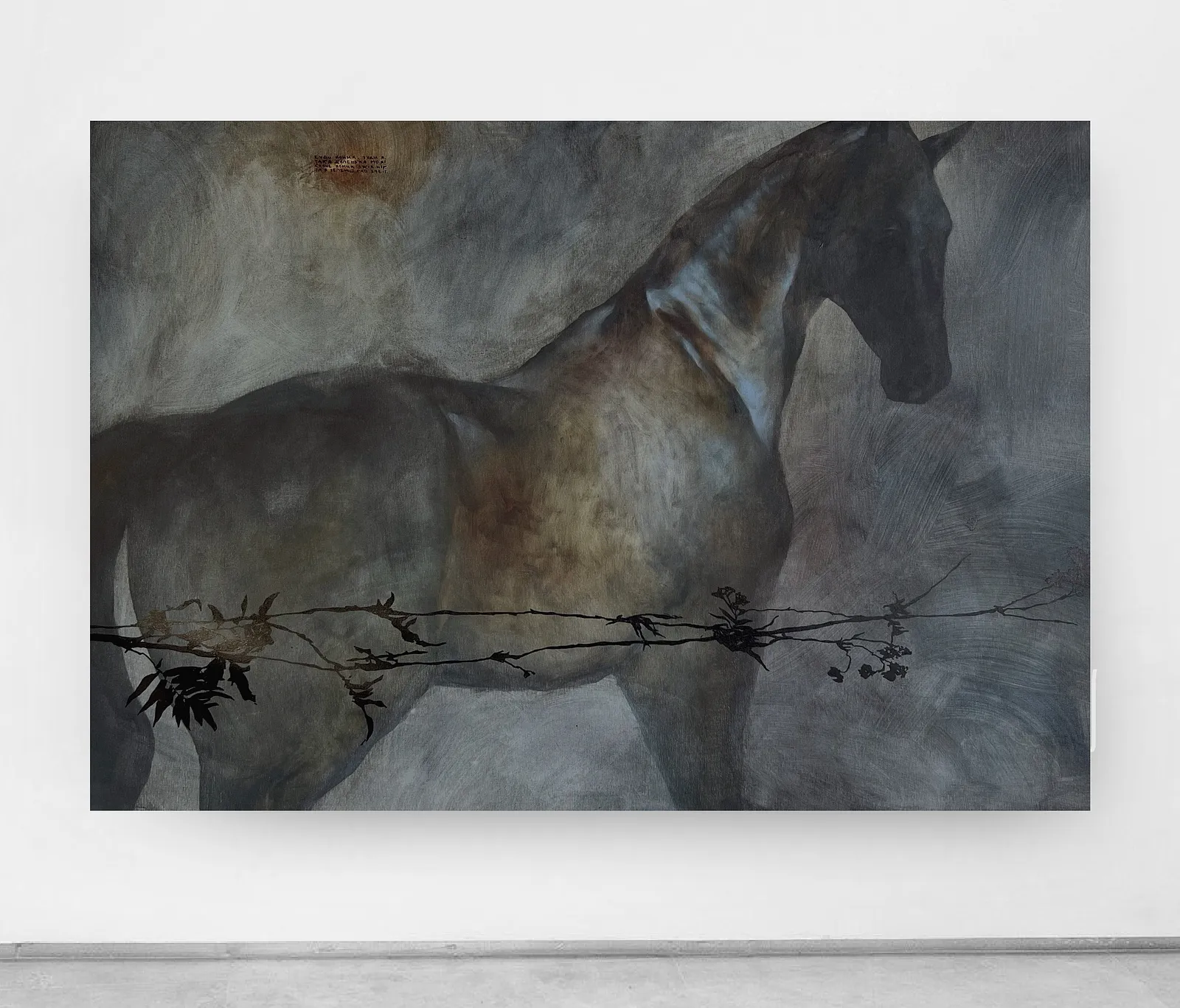 Image of “Yarrow”  by ANNA VERIKI, size: 95x145 cm, made of Oil on canvas , Painting medium, from Kyiv  Photo 1 of 5.