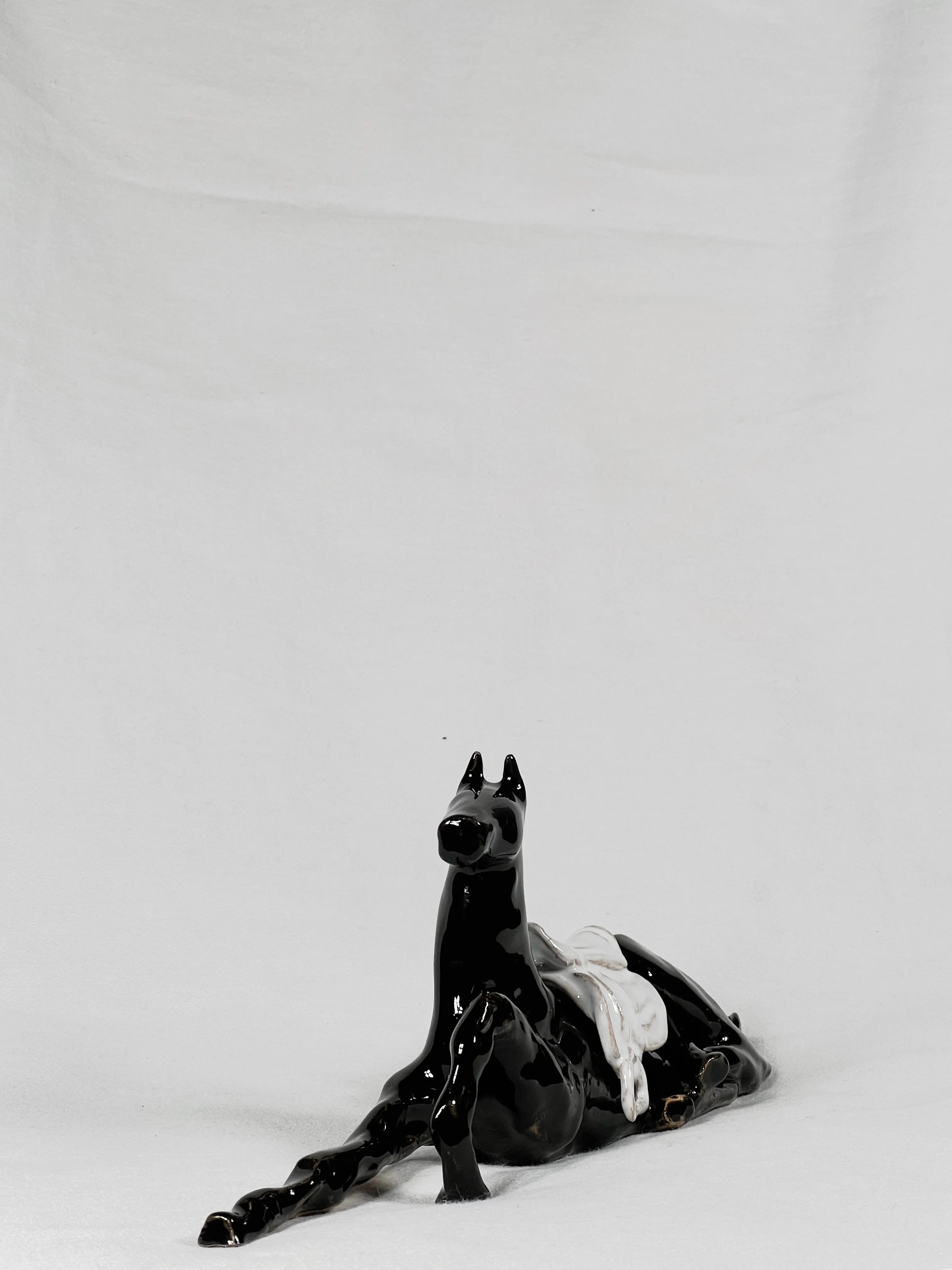 Image of “Tamed/Untamed horse”  by ANNA VERIKI, size: 27x12x9 cm , made of Ceramic , Sculpture medium, from Kyiv, Ukraine, priced at €700 Photo 8 of 11.