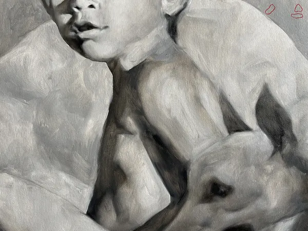 Зображення "Untitled" від АННА ВЕРІКІ, розмір: 100x250 cm, медіум: Малюнок, серія: Серія 1, ціна: €4000 Фото 7 з 8.