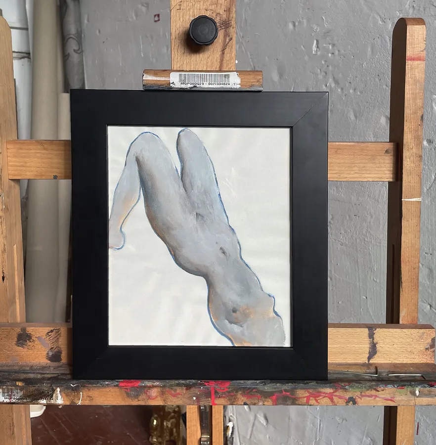 Image of “She” by ANNA VERIKI, size: 28x21 cm, made of Paper, mixed media , Graphics medium, from Kyiv , priced at €170