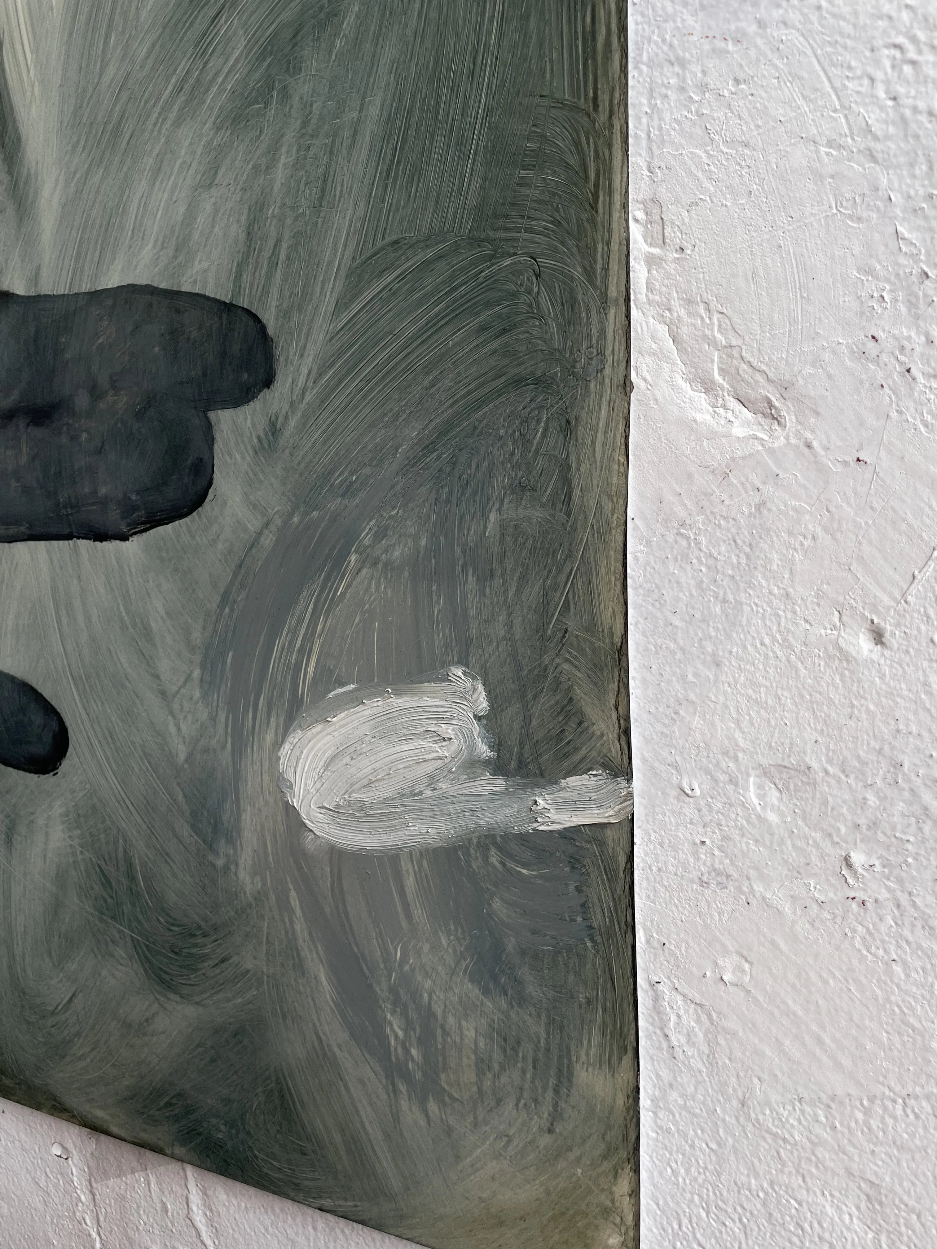 Image of Pes by ANNA VERIKI, size: 72x50 cm , made of Oil on paper , Painting medium, from Kyiv , priced at €400 Photo 5 of 5.