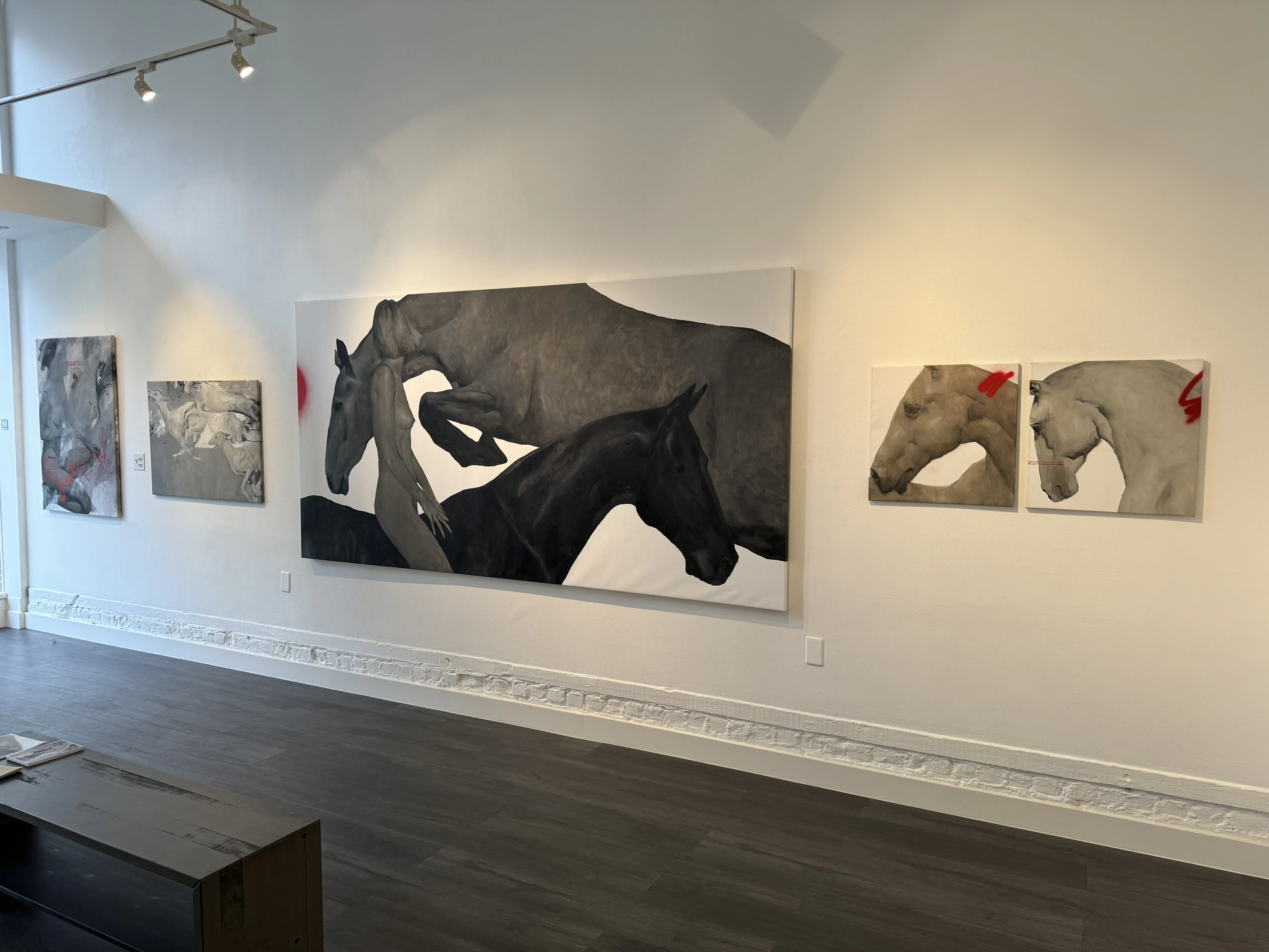 Image of Anna and her animals  by ANNA VERIKI, a Exhibitions, based in USA, San Francisco