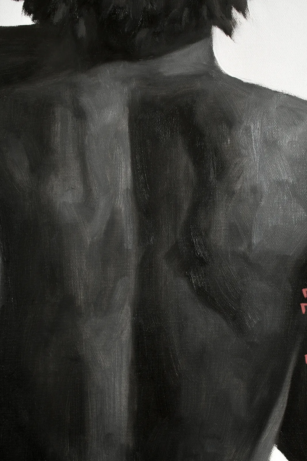 Image of Weightlessness  by ANNA VERIKI, size: 180x60 cm , made of Oil on canvas , Painting medium, from Kyiv, Ukraine , part of the Horses series, priced at €2400 Photo 3 of 3.