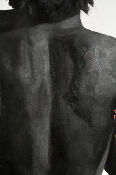 Зображення "Untitled" від АННА ВЕРІКІ, розмір: 180x60 cm , медіум: Малюнок, серія: Коні, ціна: €2400 Фото 3 з 3.