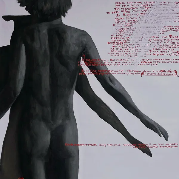 Image of Weightlessness  by ANNA VERIKI, size: 180x60 cm , made of Oil on canvas , Painting medium, from Kyiv, Ukraine , part of the Horses series, priced at €2400