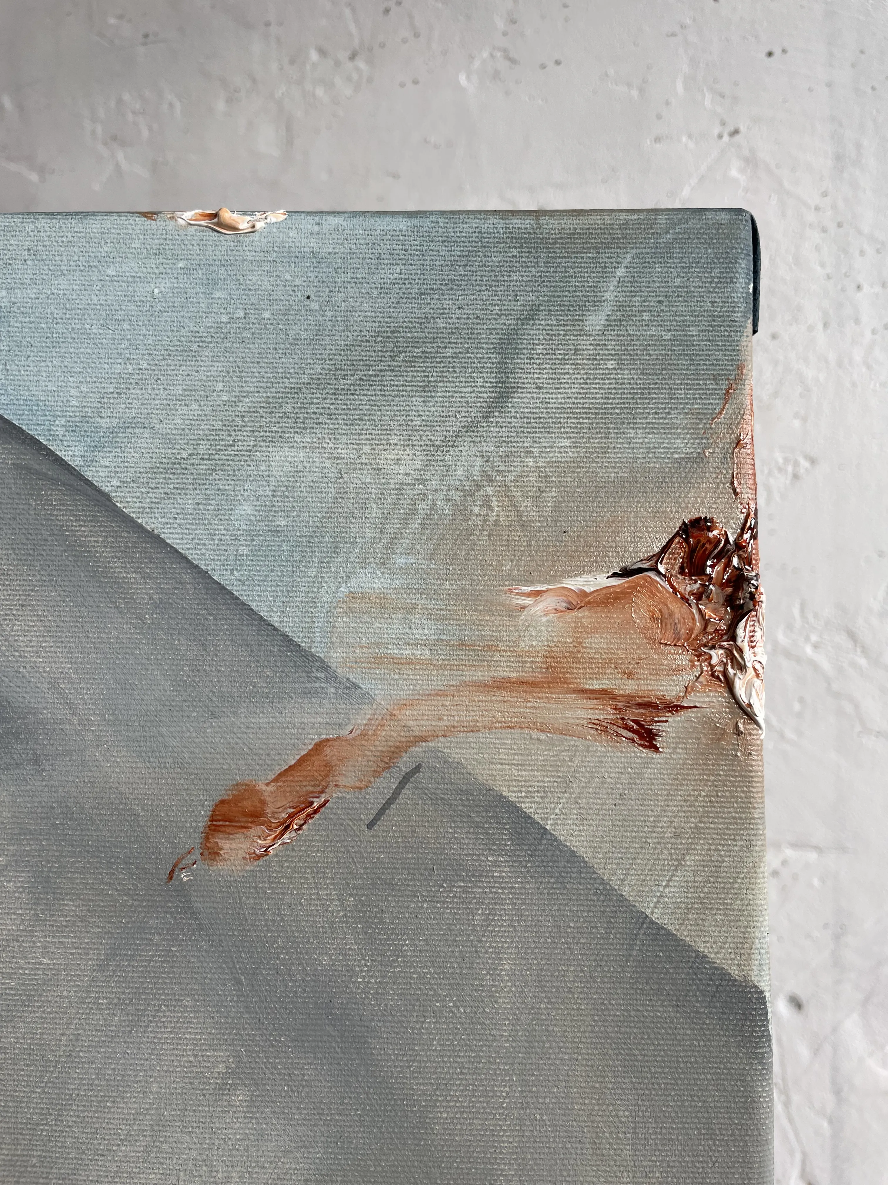 Image of Horse 15 by ANNA VERIKI, size: 65x65 cm , made of Oil on canvas , Painting medium, from Kyiv , priced at €700 Photo 4 of 6.