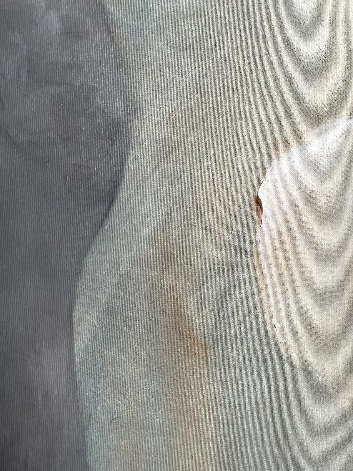 Image of “Inner Wild Animal Control Center” by ANNA VERIKI, size: 190x120 cm , made of Oil on canvas , Painting medium, from Kyiv, Ukraine , part of the Horses series Photo 7 of 8.