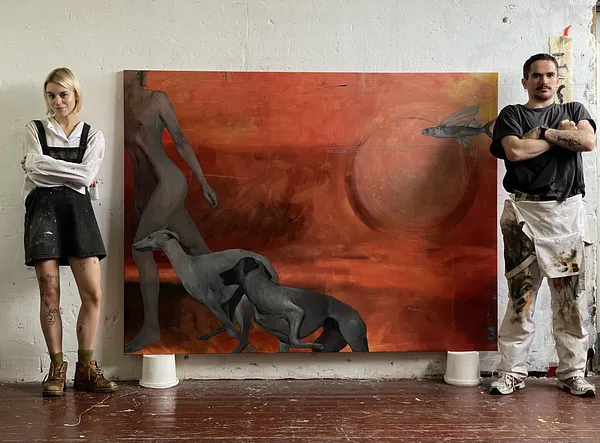 Зображення "Untitled" від АННА ВЕРІКІ, розмір: 150x200 cm , медіум: Малюнок, серія: Серія 1, ціна: €4500 Фото 2 з 5.