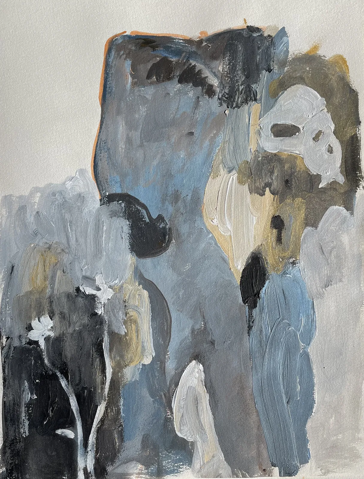 Image of IMG by ANNA VERIKI, size: 21x28 cm, made of Paper, Graphics medium, from Kyiv, part of the Horses series, priced at €200
