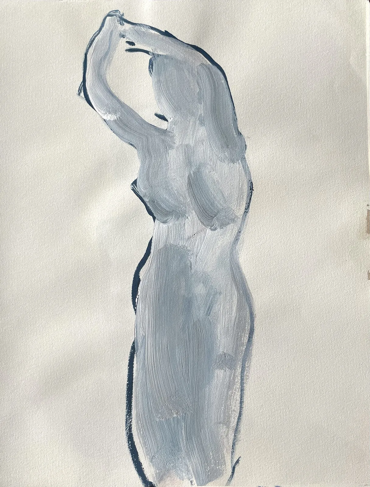 Image of IMG by ANNA VERIKI, size: 21x28 cm, made of Paper, Graphics medium, from Kyiv, part of the Horses series, priced at €100