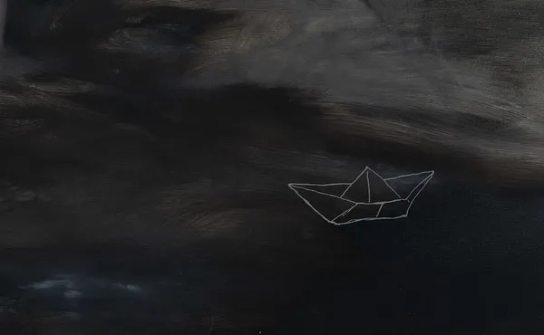 Image of Storm by ANNA VERIKI, size: 125x200 cm , made of Oil on canvas , Painting medium, from Kyiv , part of the Horses series, priced at €5000 Photo 5 of 7.